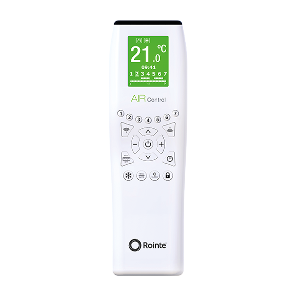 Rointe AIR control infrared remote in white